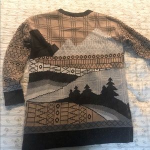 Woolrich NWOT Mountain Scene Sweater
